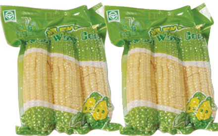 甜玉米，水果玉米包裝袋圖片